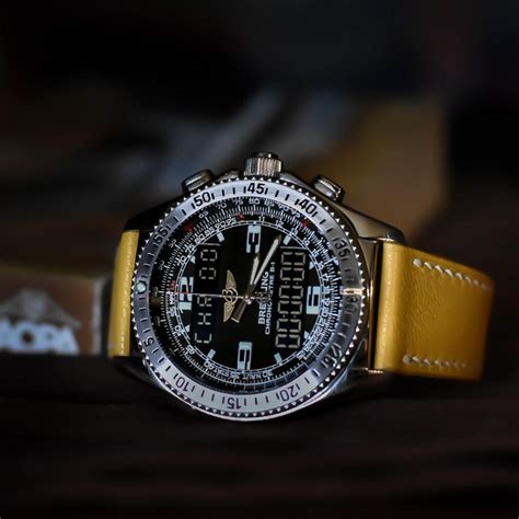 breitling chronometre b-1 bezel reading|breitling b 1 chronograph reset.